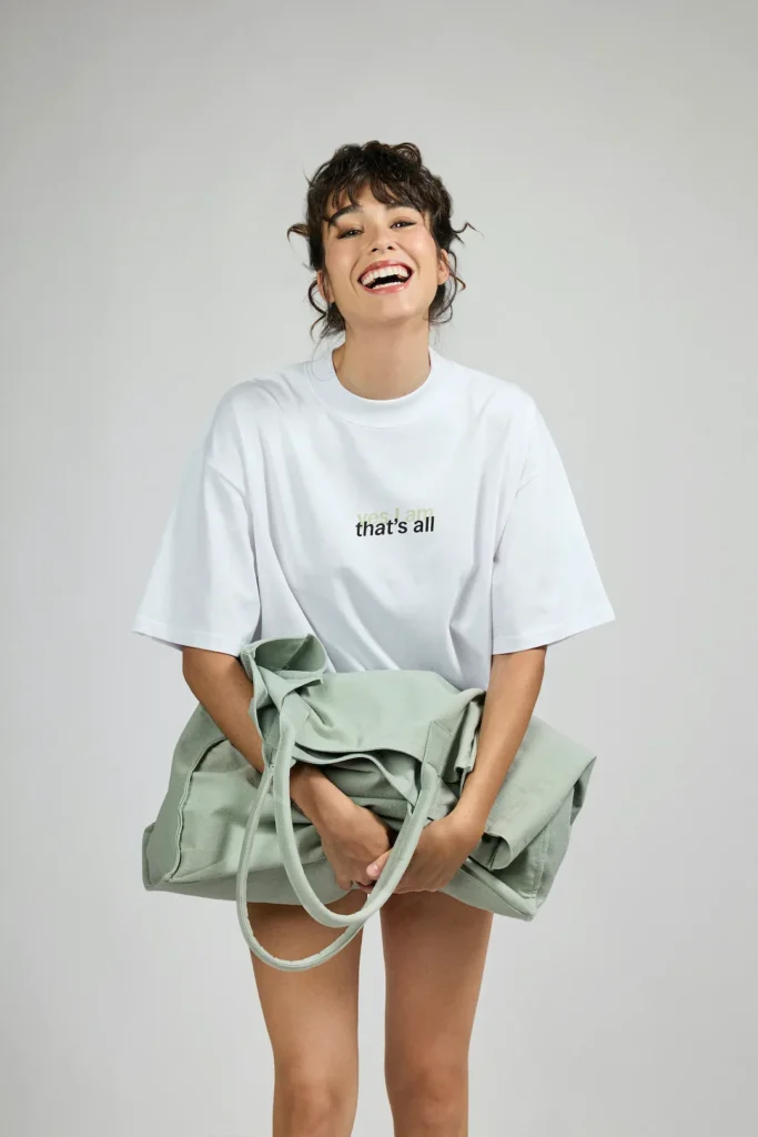 Natural cotton t-shirt